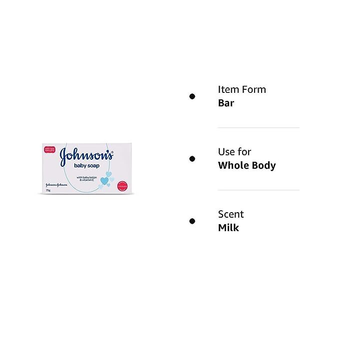Johnson's Baby Soap, 75 gm