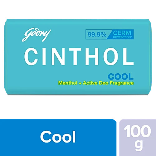 Godrej Cinthol Cool Soap, 100g ( Pack Of 4)