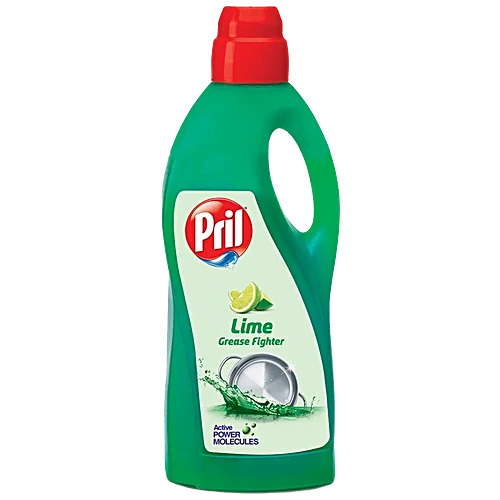 Pril Lime Grease Fighter Insta Clean Dish Liquid, 2L