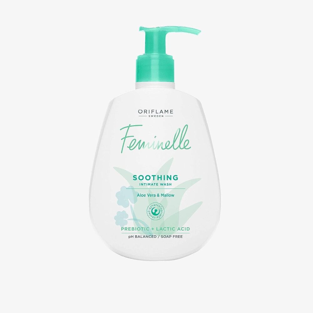 ORIFLAME Feminelle Soothing Intimate Wash Aloe Vera & Mallow, 300 ml