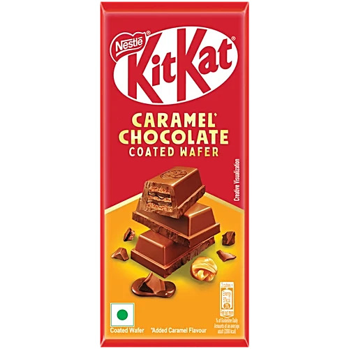 Nestle Kitkat Caremal ChoColate Coated Wafer, 50G