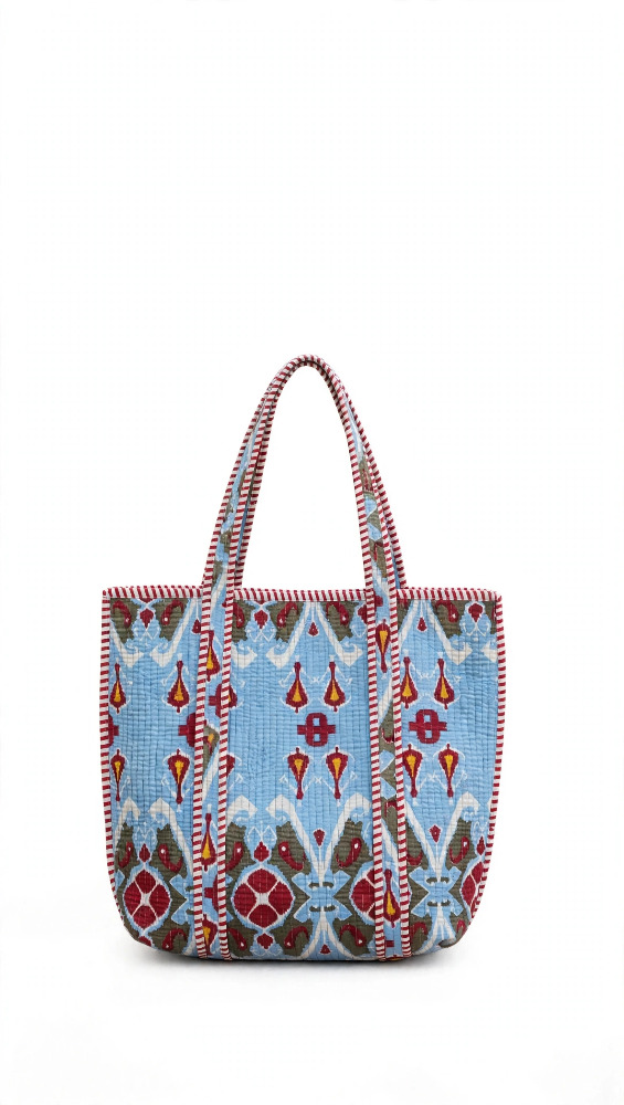 Jaipur Handmade Cotton Tote Bag 1pc