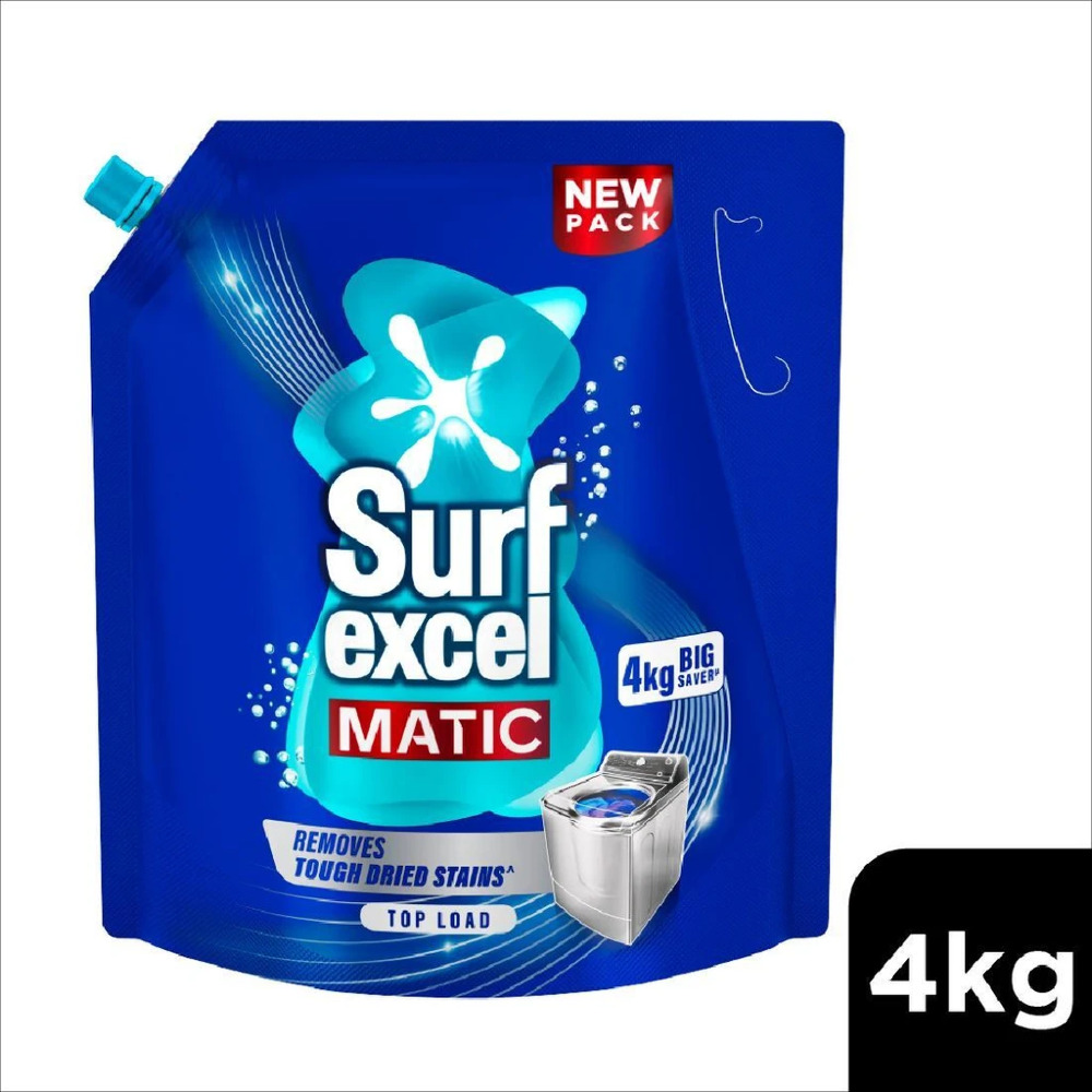 Surf Excel Matic Top Load Liquid Detergent 4kg