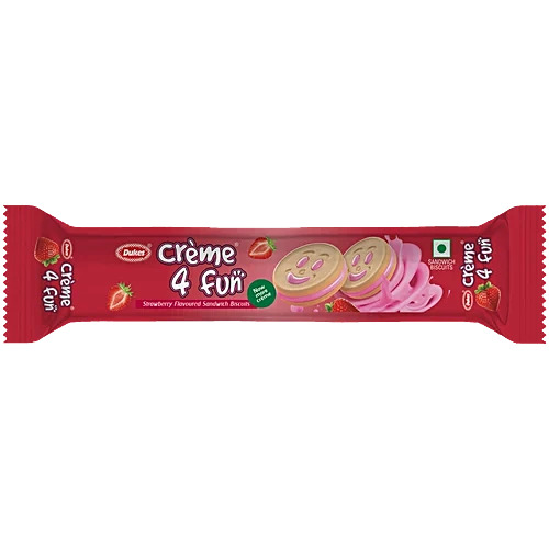 Dukes Creme 4 Fun Sandwich Biscuits 145GM