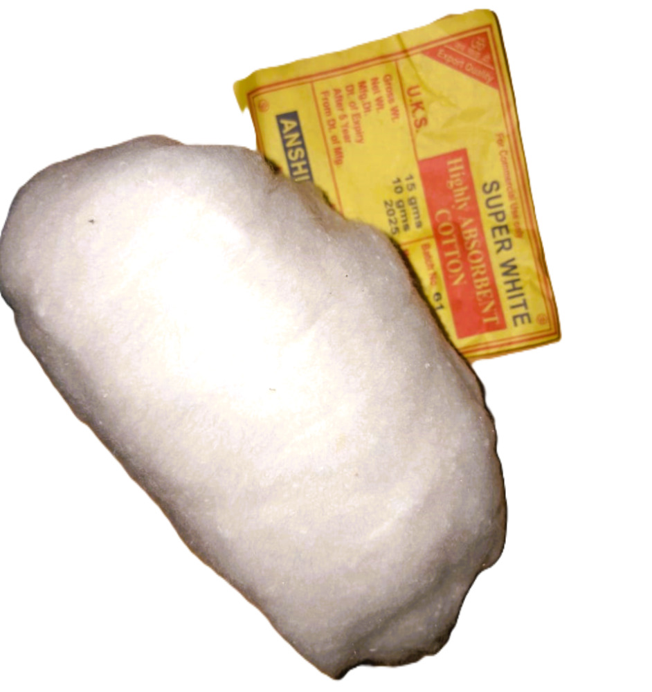 Super White Highly Absorbent Cotton