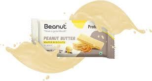 Beanut Peanut Butter Waffer Biscuits Classic 60g