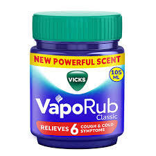 Vicks Vapo Rub Classic Relieves 6 Cough & Cold Symptoms 105ml