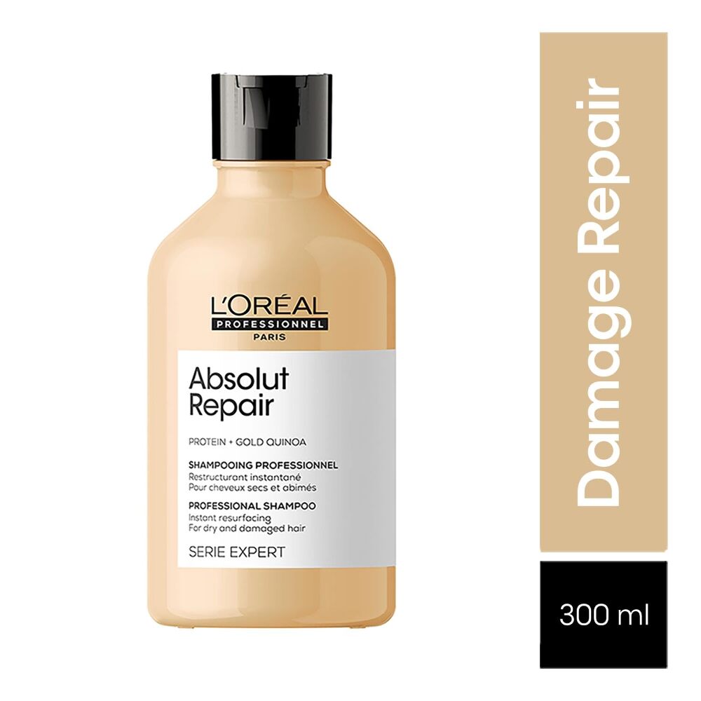 L'Oreal Professionnel Absolut Repair Shampoo For Dry and Damaged Hair (300ml)