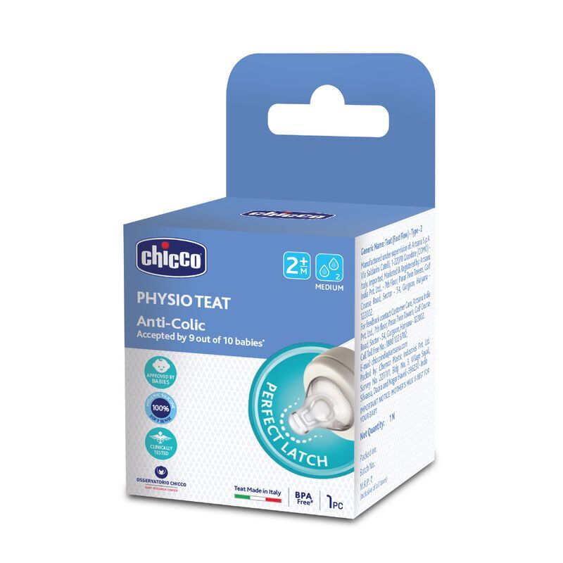 Chicco Physio Teat (2m+, Medium) (1 Pcs)