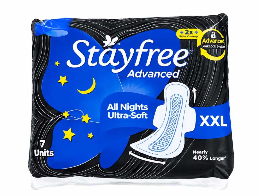 Stayfree Advanced All Night XXL 7Units