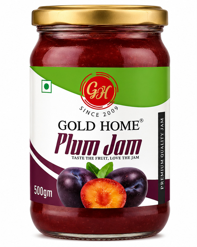 Gold Home Plum Jam 500GM
