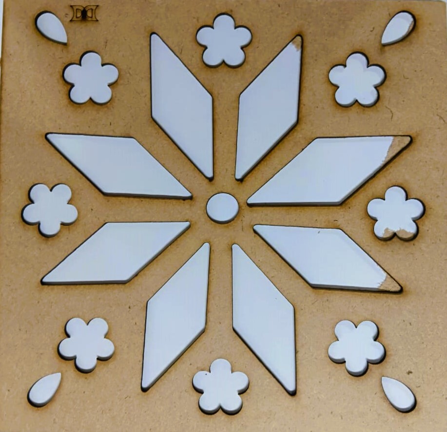 Rangoli Stencils/ Rangoli Making Frame for Diwali Medium