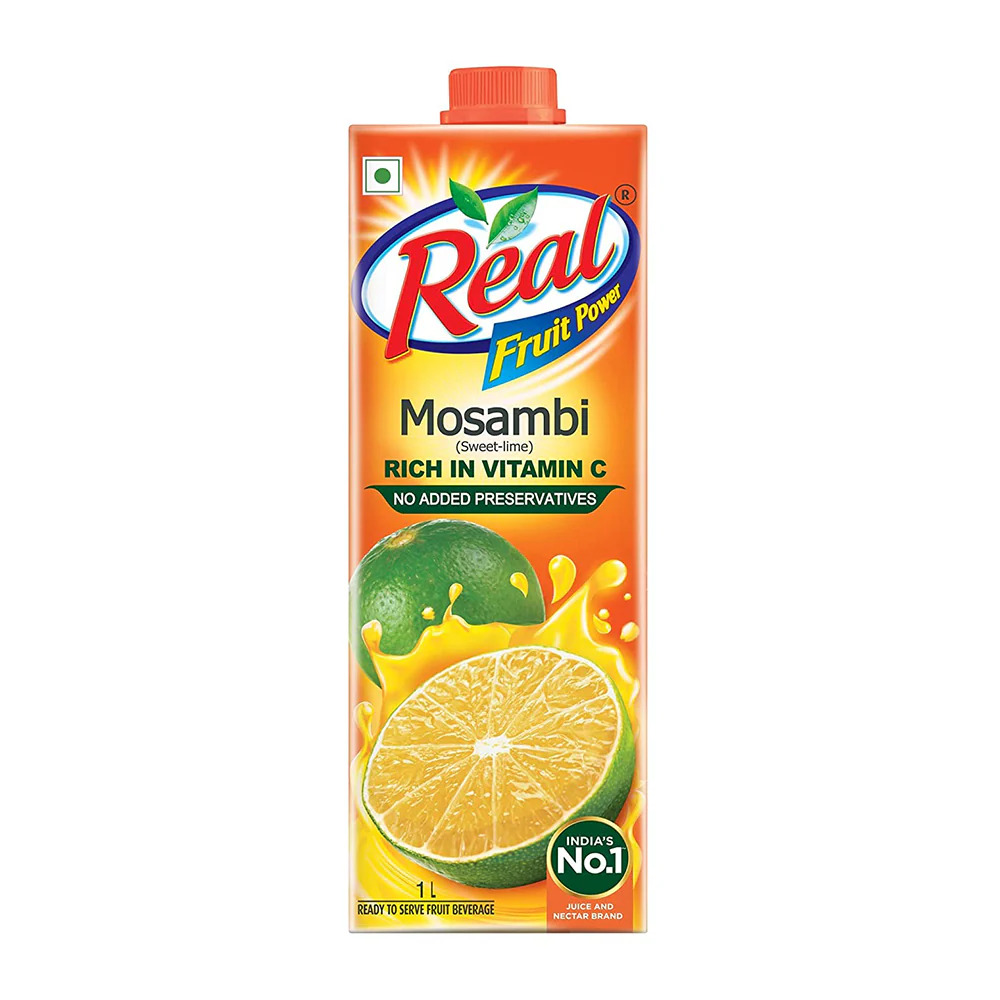 Real fruit power Mosambi Rich In Vitamin C 1Ltr