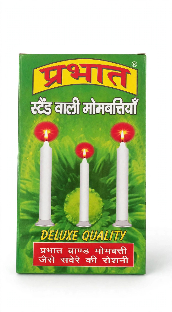 Prabhat Deluxe Quality Stand Candles 3006(S) 6N