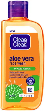 Clean & Clear Aloe Vera Face Wash 50ml