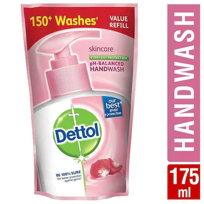 Dettol Skincare Ph Balanced Handwash, 175ml