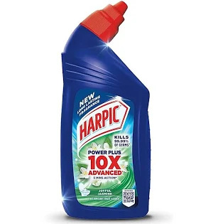 Harpic Power 10 Advance 5Min Action Joyful Jasmin Toilet Cleaner 500ml
