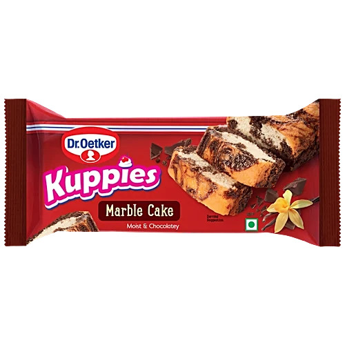 Dr. Oeteker Kuppies Marble Cake Moist & Chocolatey, 125g