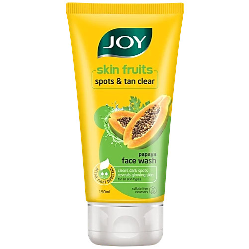 Joy Skin Fruits Spot & Tan Clear Papaya Face Wash 100ml