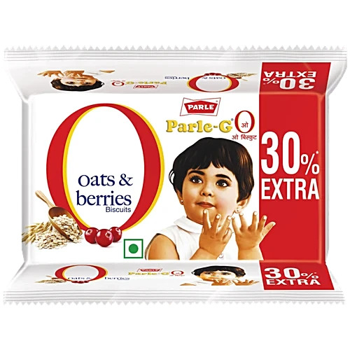 Parle-G oats & berries biscuits, 81.25G