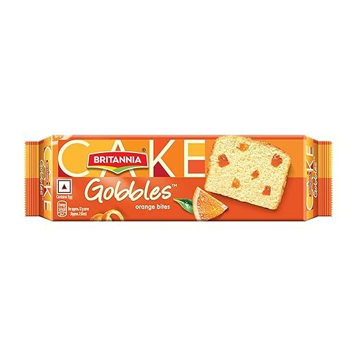 Britannia Cake Gobbles Orange Bites 45g