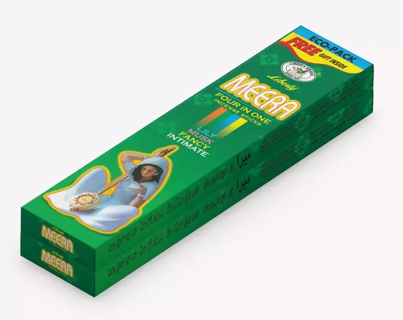 Liberty Meera Incense Sticks/Agarbatti, 90 gm