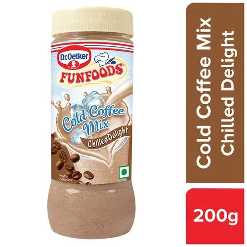 Dr. Oetker Milk Shake Mix Cold Coffee Mix, 200g