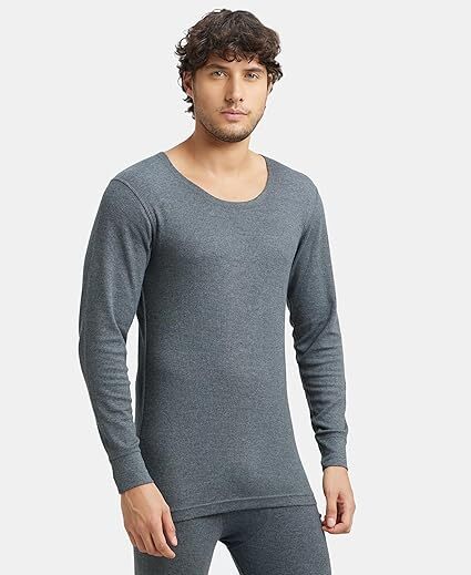 Jockey Thermals Long John 2420-01 Charcoal Mel