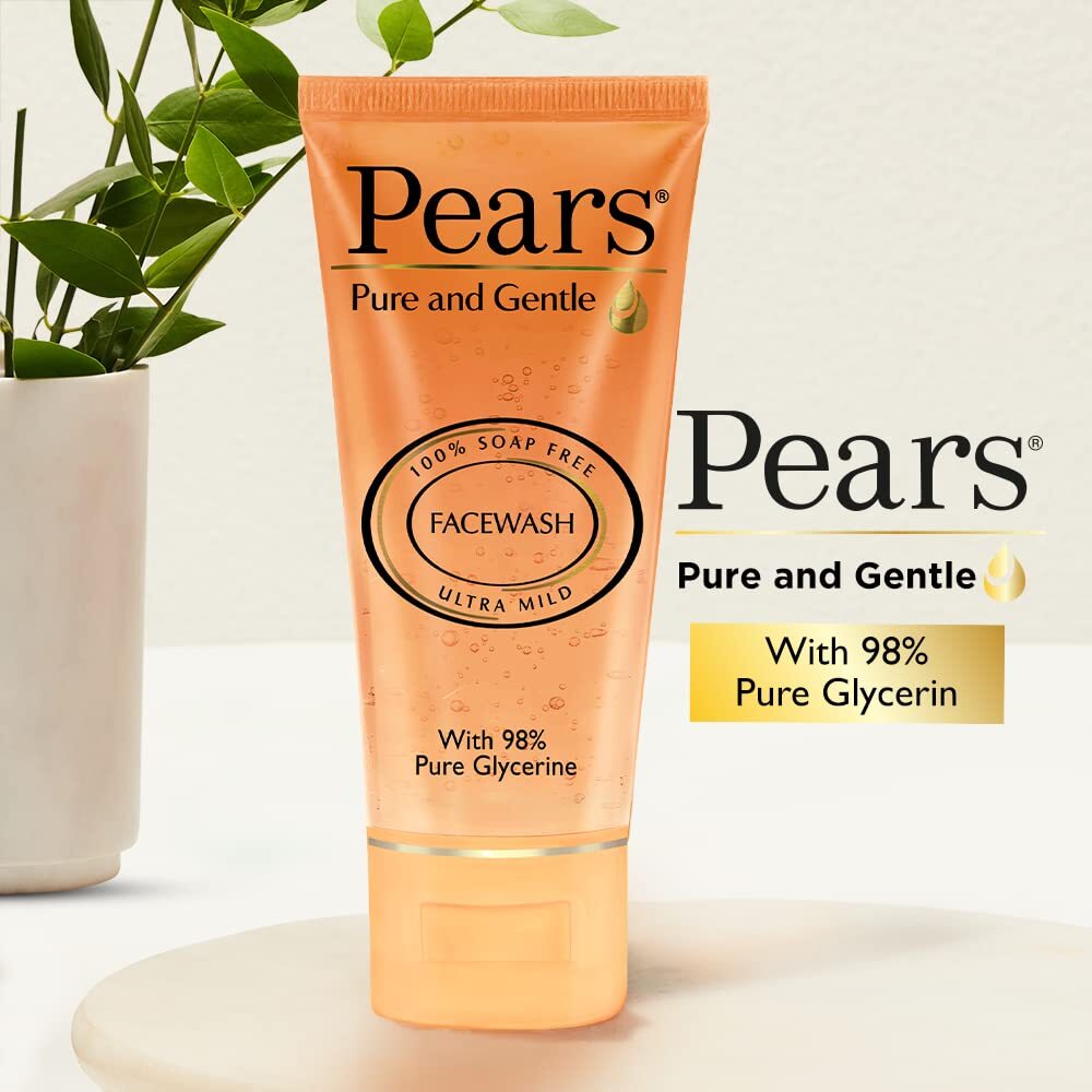 Pears Pure and Gentle Daily Cleansing Facewash,60 g