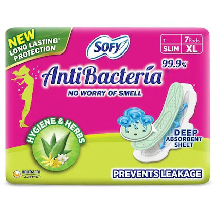 Sofy Anti Bacteria Slim XL 7 Pads