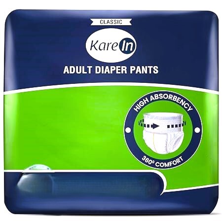CLASSIC KAREIN ADULT DIAPER PANTS HIGH ABSORBENCY UNISEX M SIZE