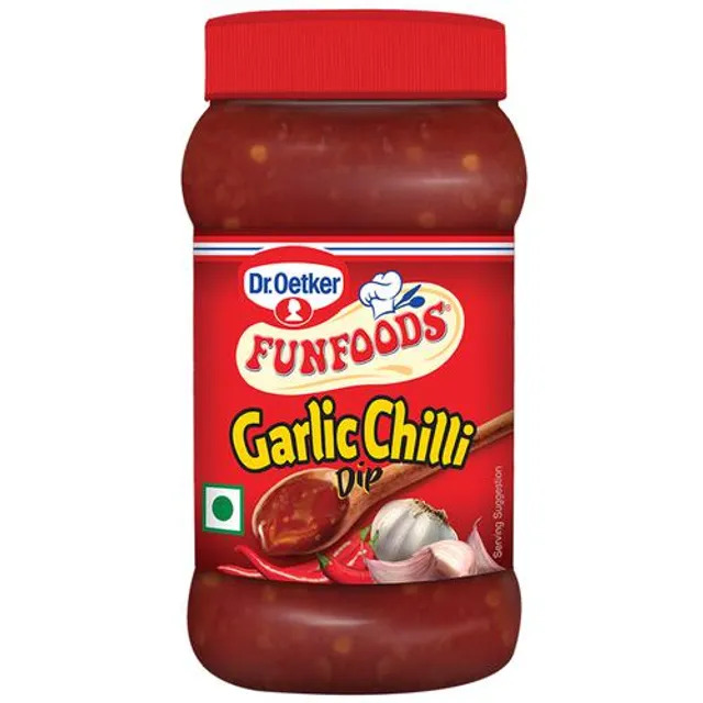 Dr. Oetker Funfoods Garlic Chilli Spread & Dip 250g