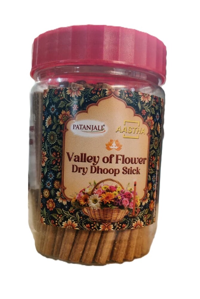 Aastha vally of flower Dry Dhoop Stick 200g