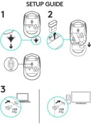 Logitech B170 Wireless Mouse, 2.4 GHz with USB Nano Receiver, Optical Tracking