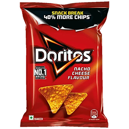 Doritos Nacho Cheese Chips, 50g