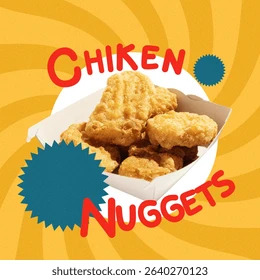 Meat Masters Cock-A-Doodle Chicken Nuggets 200gm
