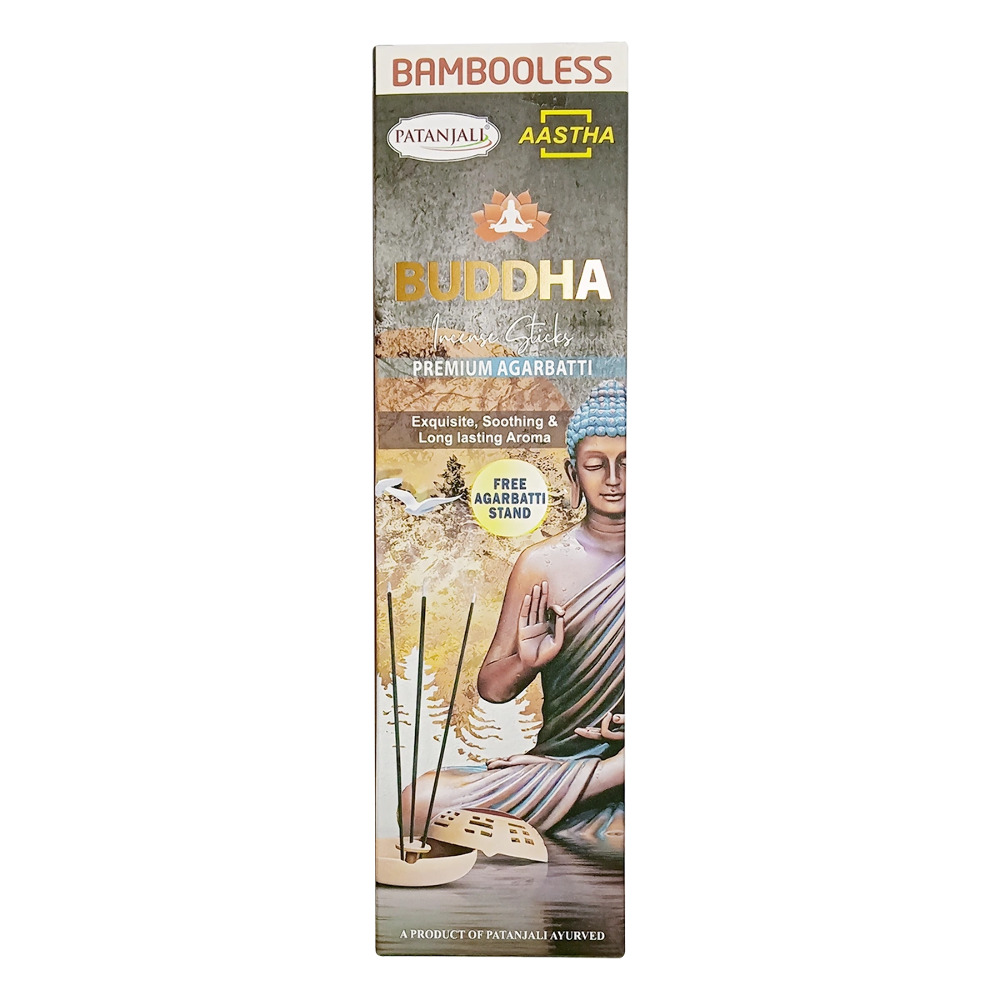 Aastha Bambooless Buddha Agarbati, 80g