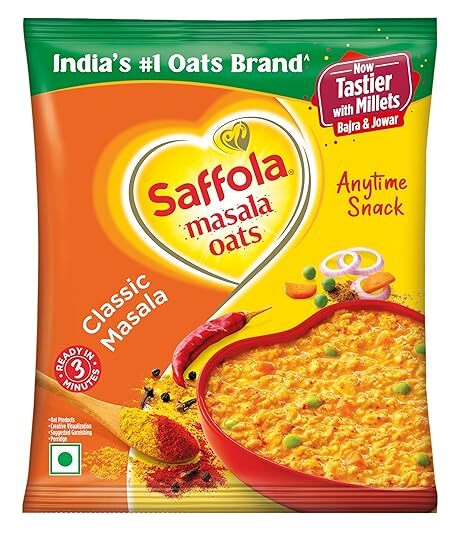 Saffola Masala Oats Classic Masala , 38G