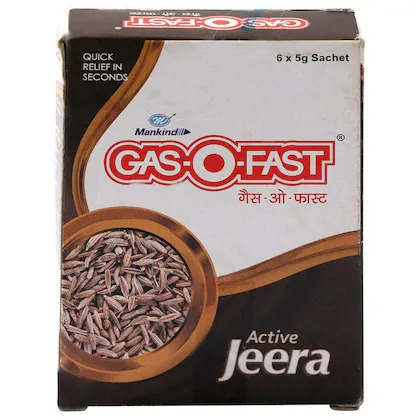 Gas O Fast Active Jeera 30 g (6N*5g)