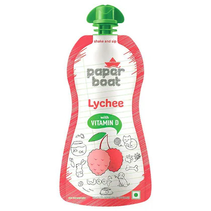 Paper Boat Lychee Jello Mello With Vitamin D 150ML