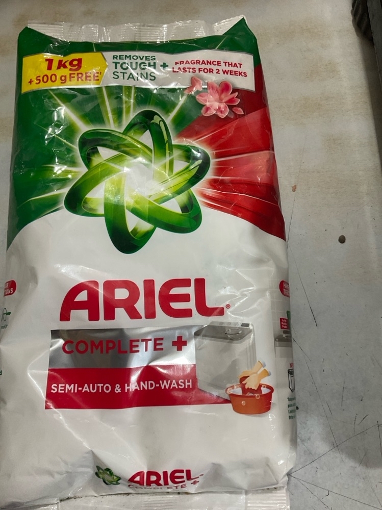 Ariel complete 1kg +500g FREE