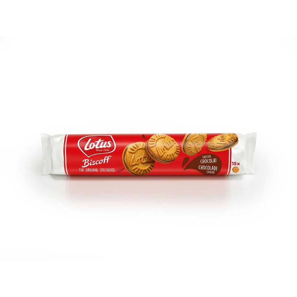 Lotus Biscoff Biscuits Chocolade Smaak , 140 g