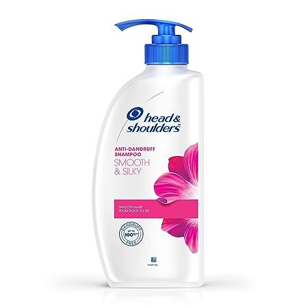 Head & Shoulders Smooth and Silky Anti Dandruff Shampoo (650ml)