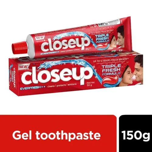 Closeup Everfresh Red Toothpaste Hot, 150 g