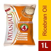 Patanjali Rice Bran Oil 1 ltr.
