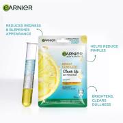 Garnier Bright Complete Anti Pimple Sheet Mask, 28 gm