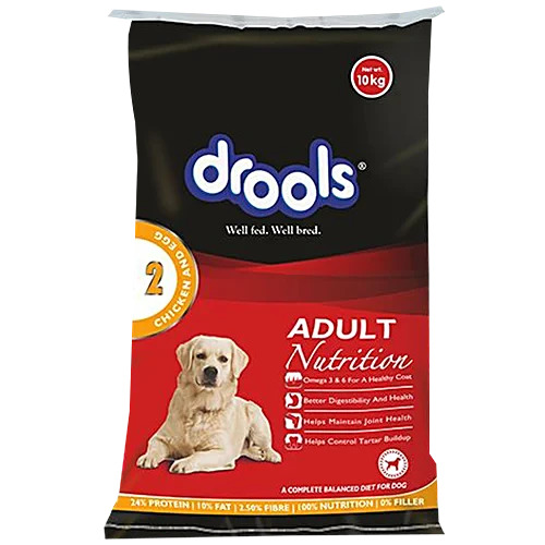 Drools Chicken and Egg Adult Dry Dog Food, 10kg
