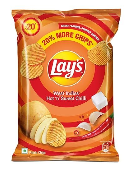 Lays West Indies Hot & Sweet Chilli 48g