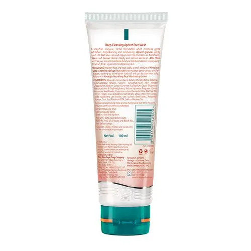 Himalaya Deep Cleansing Apricot Face Wash 100 ml