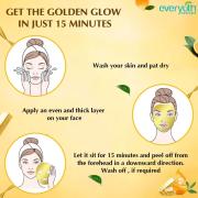 Everyuth Naturals Advanced Golden Glow Peel-off Mask, 90 g